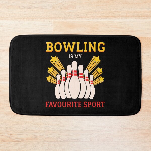 Item preview, Bowling Is My Favourite Sport Cool Retro Bowling Quote designed and sold by sillyquestions.