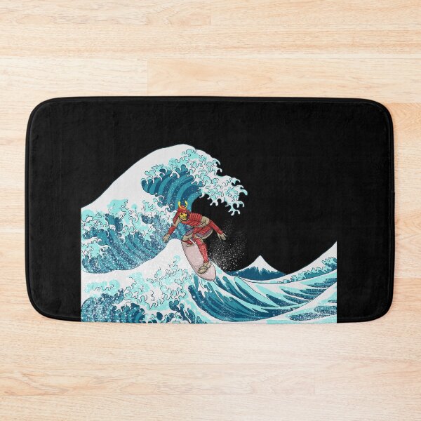 Item preview, Samurai Surfs Great Wave of Kanagawa designed and sold by Jay Bayne.