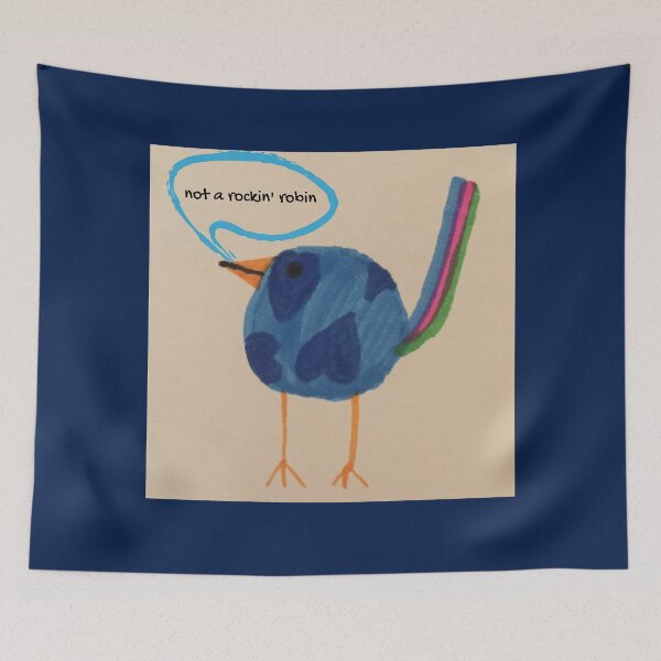 Item preview, Baby Geek Bird ... not a rockin' robin   |  GEEK ANIMALS   designed and sold by Le Plus Three.