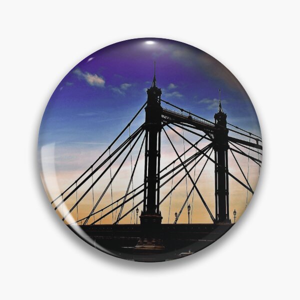 Item preview, Albert Bridge River Thames London designed and sold by AndyEvansPhotos.