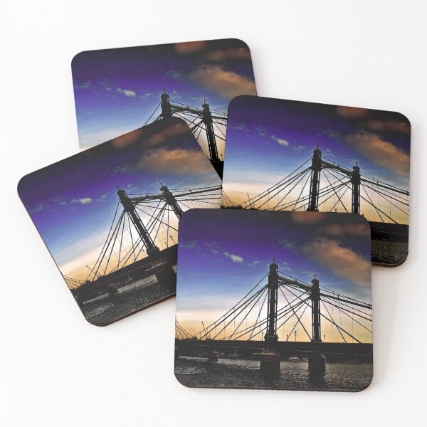 Item preview, Albert Bridge River Thames London designed and sold by AndyEvansPhotos.