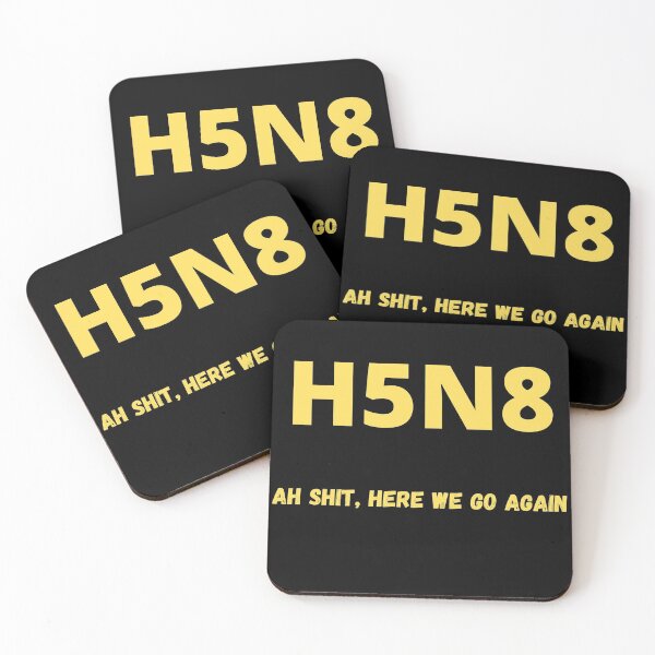 Item preview, H5N8 Bird Flu - Shit, not again designed and sold by Zeberdee Designs.