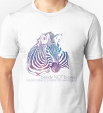bendy NOT broken (EDS awareness Unisex T-Shirt