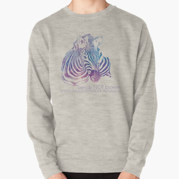 bendy NOT broken (EDS awareness Pullover Sweatshirt
