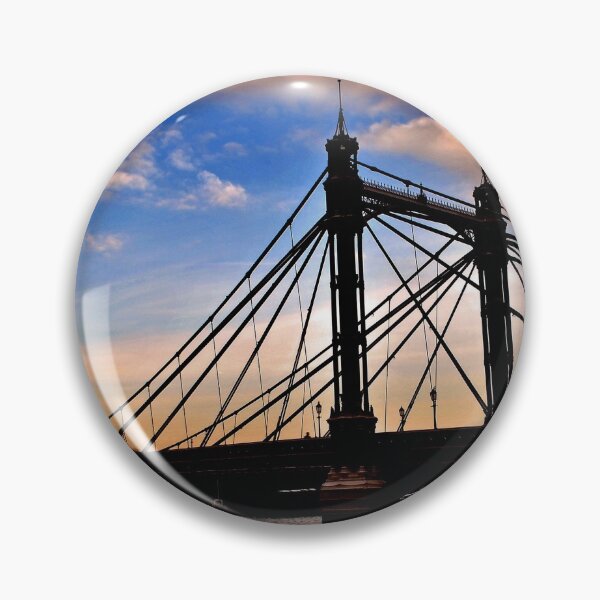 Item preview, Albert Bridge River Thames London designed and sold by AndyEvansPhotos.