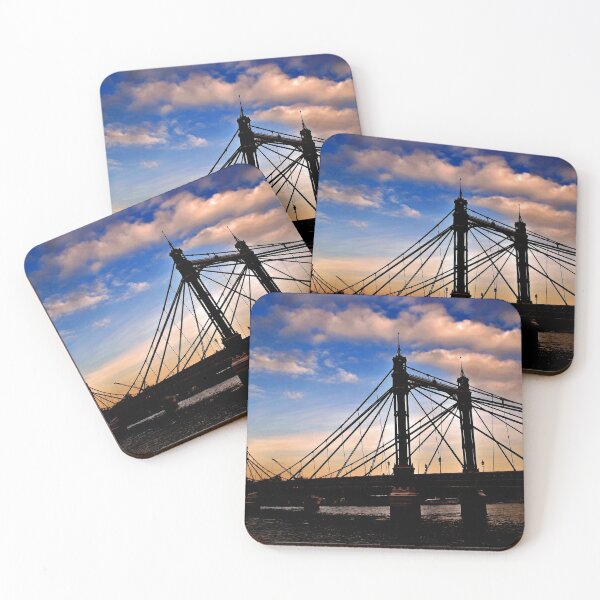 Item preview, Albert Bridge River Thames London designed and sold by AndyEvansPhotos.
