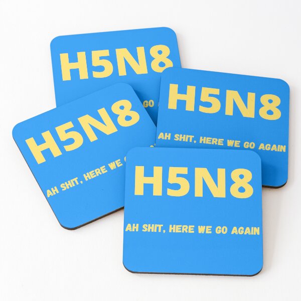 Item preview, H5N8 Bird Flu - Shit, not again designed and sold by Zeberdee Designs.