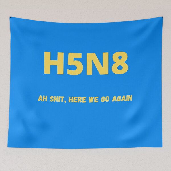Item preview, H5N8 Bird Flu - Shit, not again designed and sold by Zeberdee Designs.