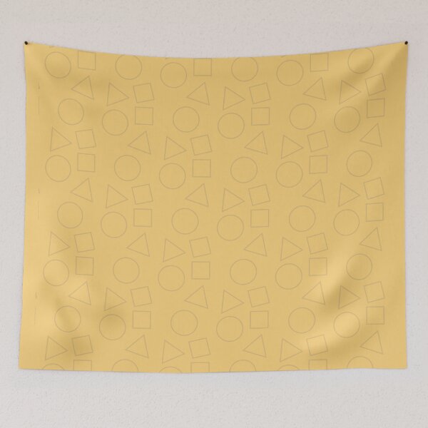 Item preview, Geometric Shapes Pattern - Yellow designed and sold by THEE24.