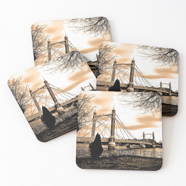 Item preview, Albert Bridge River Thames London designed and sold by AndyEvansPhotos.