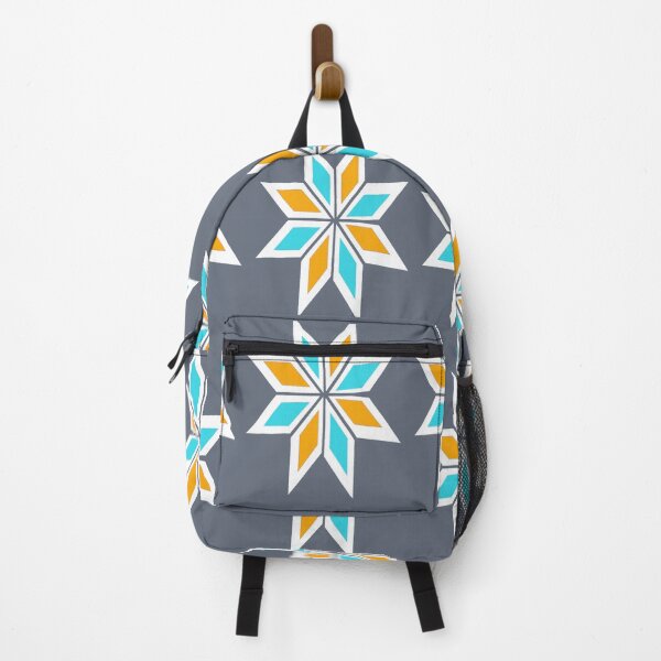 Item preview, Diseño de triángulo retro en azul y amarillo. designed and sold by Mitko  Peroski.