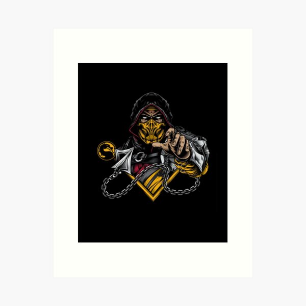 Artikel-Vorschau von Scorpion MK11 Filme Illustration 2021, designt und verkauft von Fordepp.