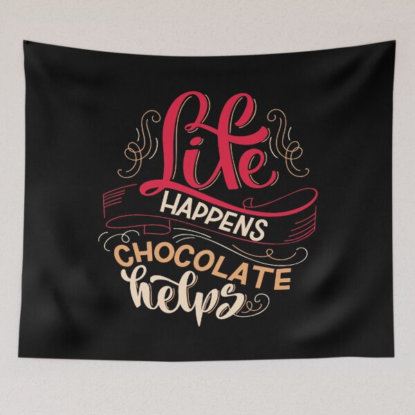 Item preview, Life Happens Chocolate Helps designed and sold by ProjectX23.