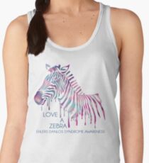I Love A Zebra (EDS Awareness) Women's Tank Top