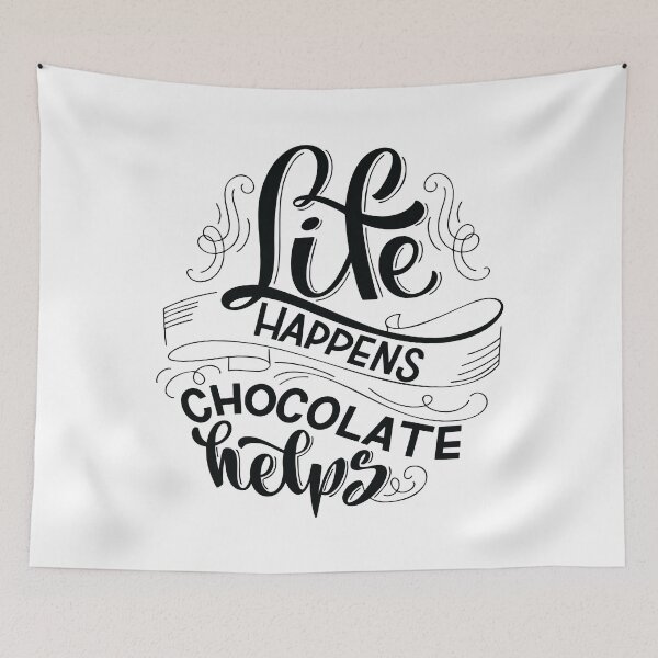 Item preview, Life Happens Chocolate Helps designed and sold by ProjectX23.