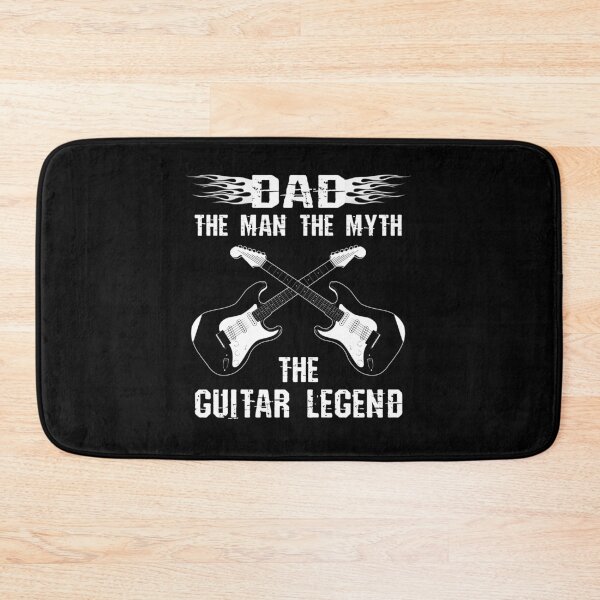 Item preview, Dad The Man The Myth The Guitar Legend Cool Fathers Day Guitarist Quote designed and sold by sillyquestions.