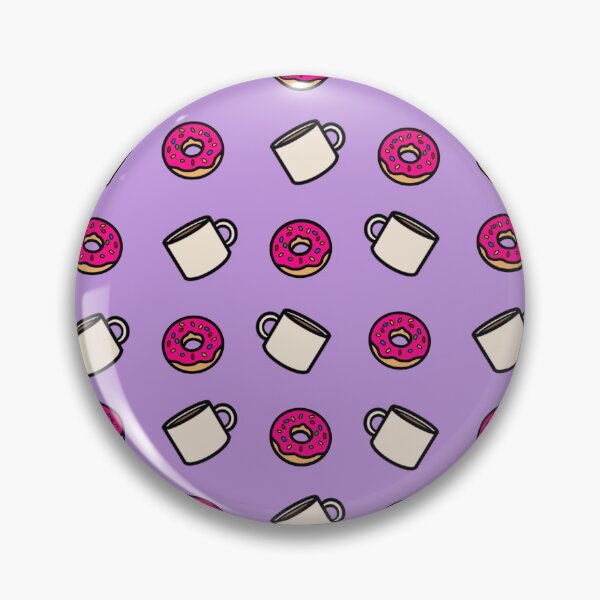 Item preview, Coffee N Donuts (Purple) designed and sold by Milasneeze.