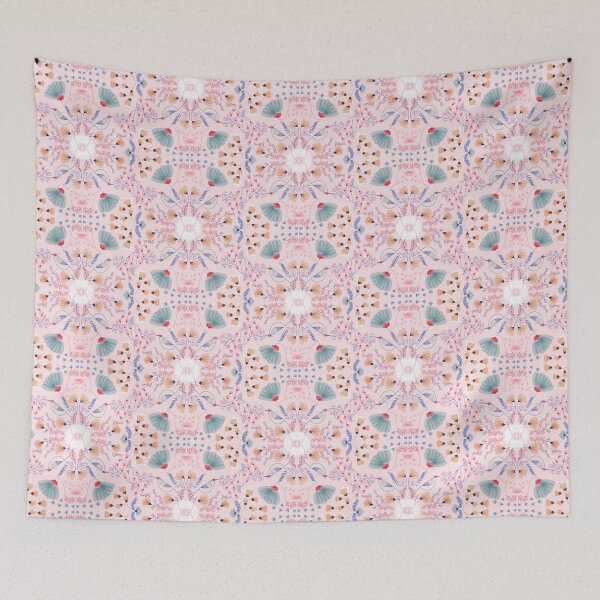 Aperçu de l'œuvre Motif floral pastel créée et vendue par ApoorvaChouhan.