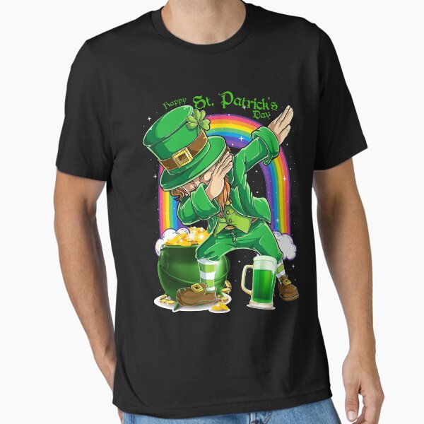 Artikel-Vorschau von Alles Gute zum St. Patricks Day, Dabbing Leprechaun, designt und verkauft von myTprint.