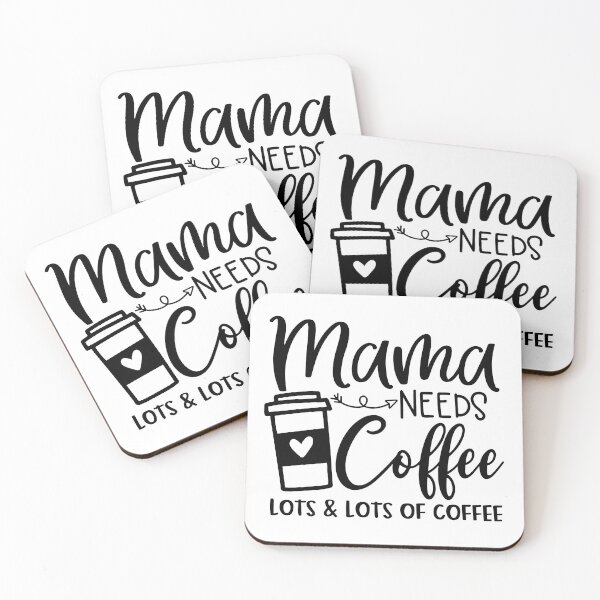 Item preview, Mama needs coffee lots and lots of coffee designed and sold by 1PRINTORA1.