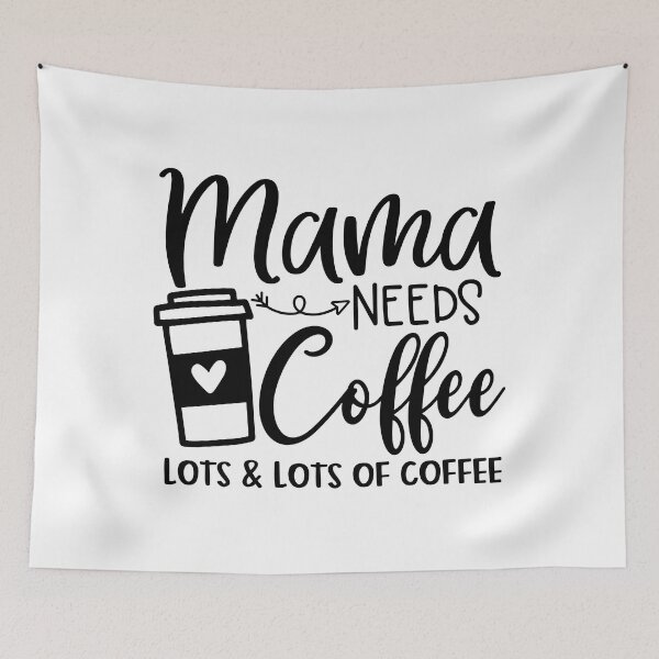 Item preview, Mama needs coffee lots and lots of coffee designed and sold by ibrahim2022.