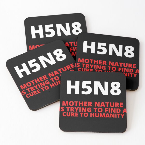 Item preview, H5N8 Bird Flu - Mother Nature doing it's bit designed and sold by Zeberdee Designs.