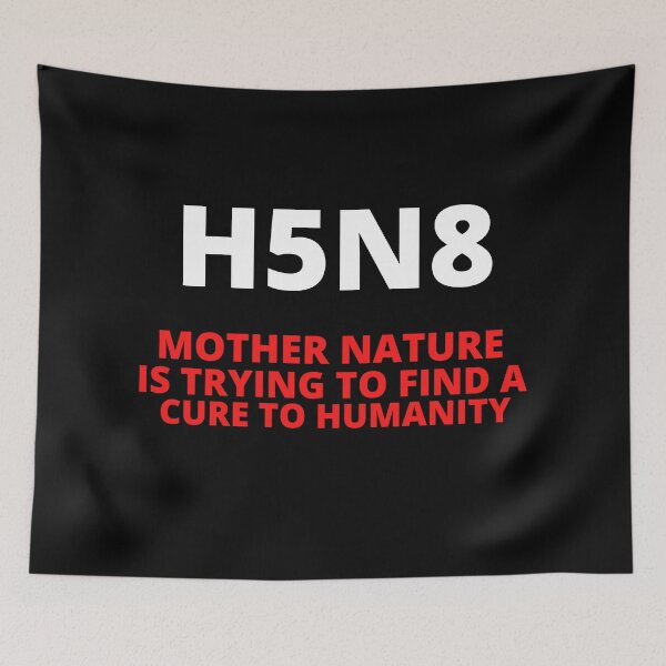 Item preview, H5N8 Bird Flu - Mother Nature doing it's bit designed and sold by Zeberdee Designs.
