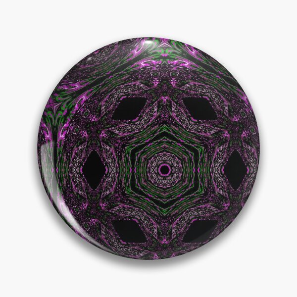 Item preview, Purple and Green Pattern Interlocked designed and sold by Geoff Treagus.