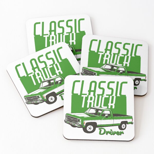 Item preview, 70's Green Classic C Truck designed and sold by CoolRide.