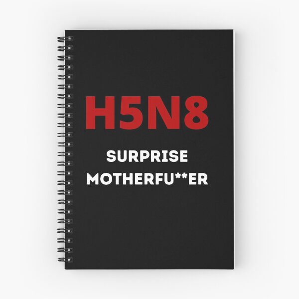 Item preview, H5N8 Bird Flu - Surprise, Motherfu**er designed and sold by Zeberdee Designs.