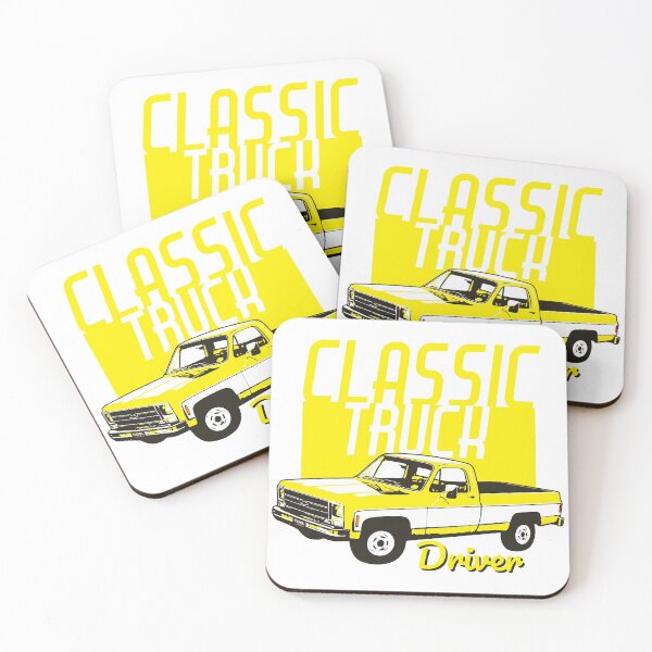 Item preview, 70's Yellow Classic C Truck designed and sold by CoolRide.