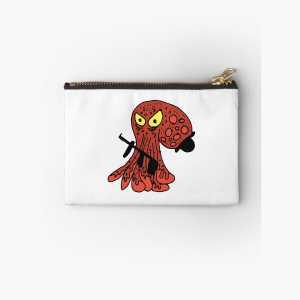 Item preview, Killer Gaze, the thug octopus - brick red designed and sold by wearelefties.