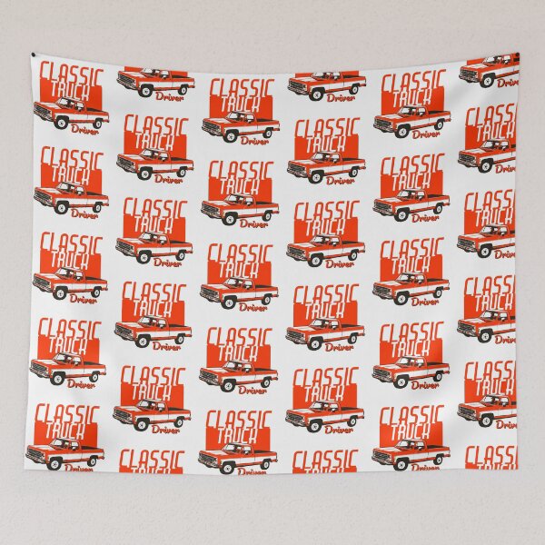Item preview, 70's Orange Classic C Truck designed and sold by CoolRide.