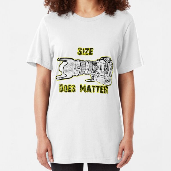 Size Does Matter Slim Fit T-Shirt