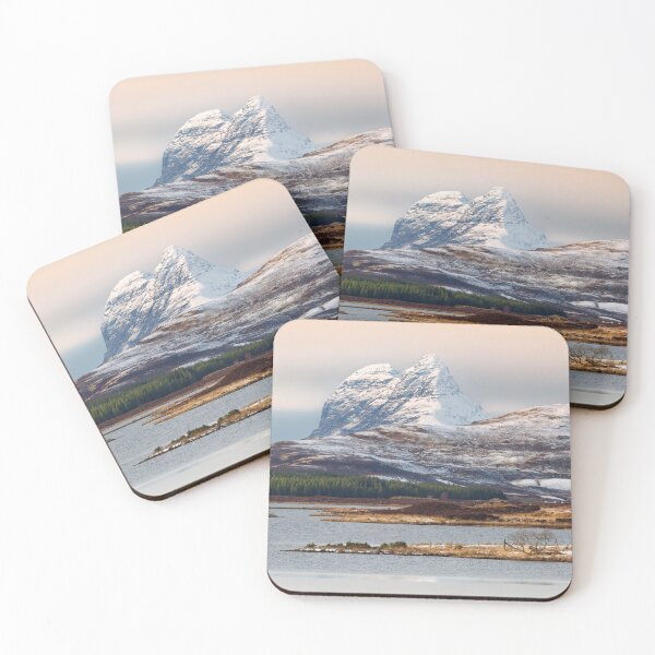 Item preview, Suilven across Loch Borralan Assynt Scotland designed and sold by PhotosEcosse.