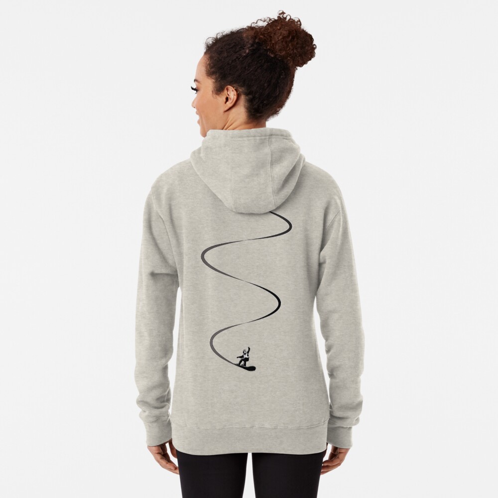 "Snowboard lines" Pullover Hoodie for Sale by Davesconnect Redbubble