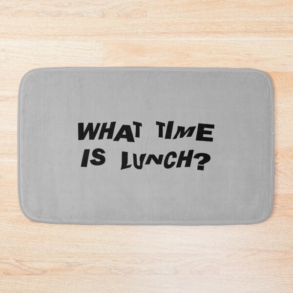 Item preview, What Time Is Lunch? - Marola letters designed and sold by Acso Store.