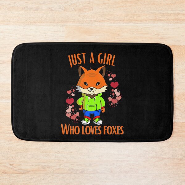 Item preview, Just A Girl Who Loves Foxes designed and sold by Promedia.
