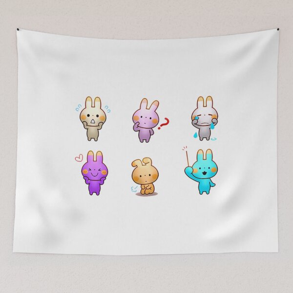 Item preview, Cute Bunny Rabbit Loaf designed and sold by Sam-wong.