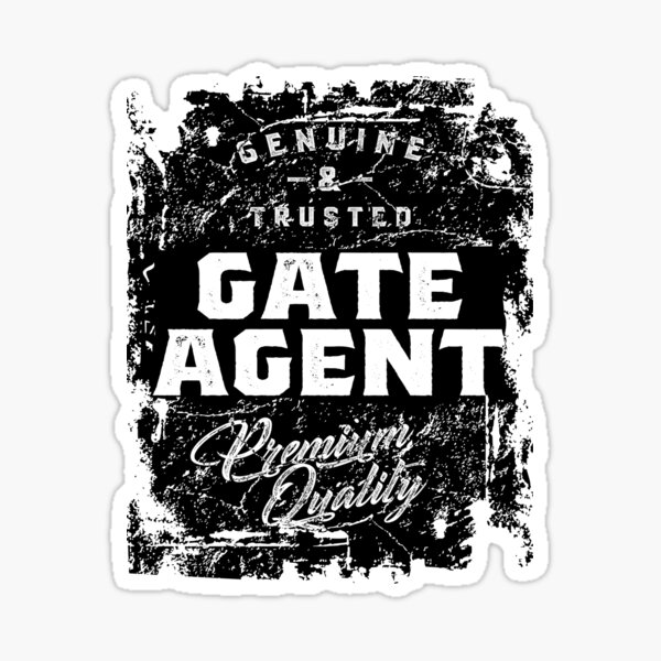 Item preview, Gate Agent Gift Funny Job Title Profession Birthday Idea designed and sold by cidolopez.