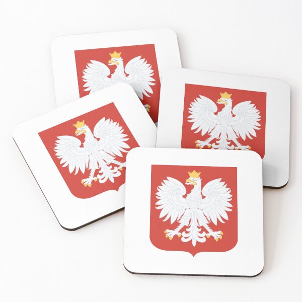 Item preview, Herb Polski Orzel Bialy Polish Coat of Arms White Eagle designed and sold by Alexander Wingate.