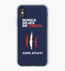 Atleti - Nunca Dejes De Creer iPhone Case