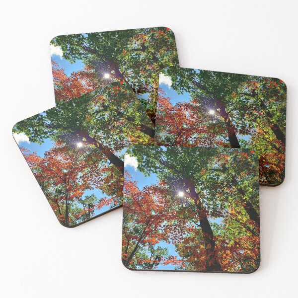 Item preview, forest leaves in autumn designed and sold by Bizarro23.