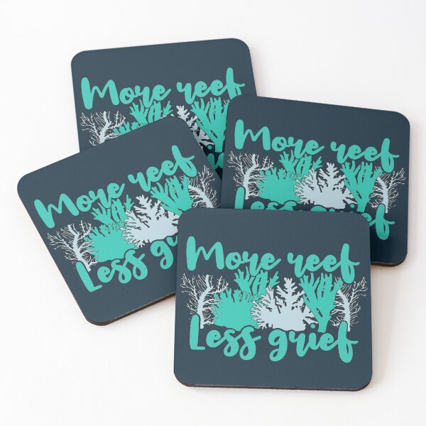 Item preview, More Reef Less Grief Save Coral Reefs Marine Biologist Gift designed and sold by JokeGysen.