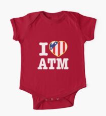 I Love Atleti One Piece - Short Sleeve