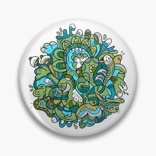 Item preview, A Funny 'Ol World - Green designed and sold by Pc240471.