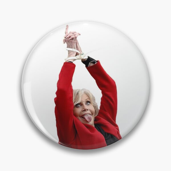 Item preview, jane fonda getting arrested designed and sold by confide1555.