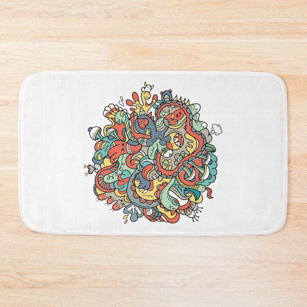 Item preview, A Funny 'Ol World -  Orange and Grey designed and sold by Pc240471.