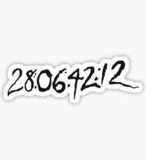 When The World Will End Sticker