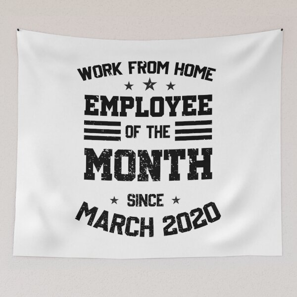 Item preview, Work From Home Employee Of The Month Since 2020 Shirt designed and sold by Skechers7654.